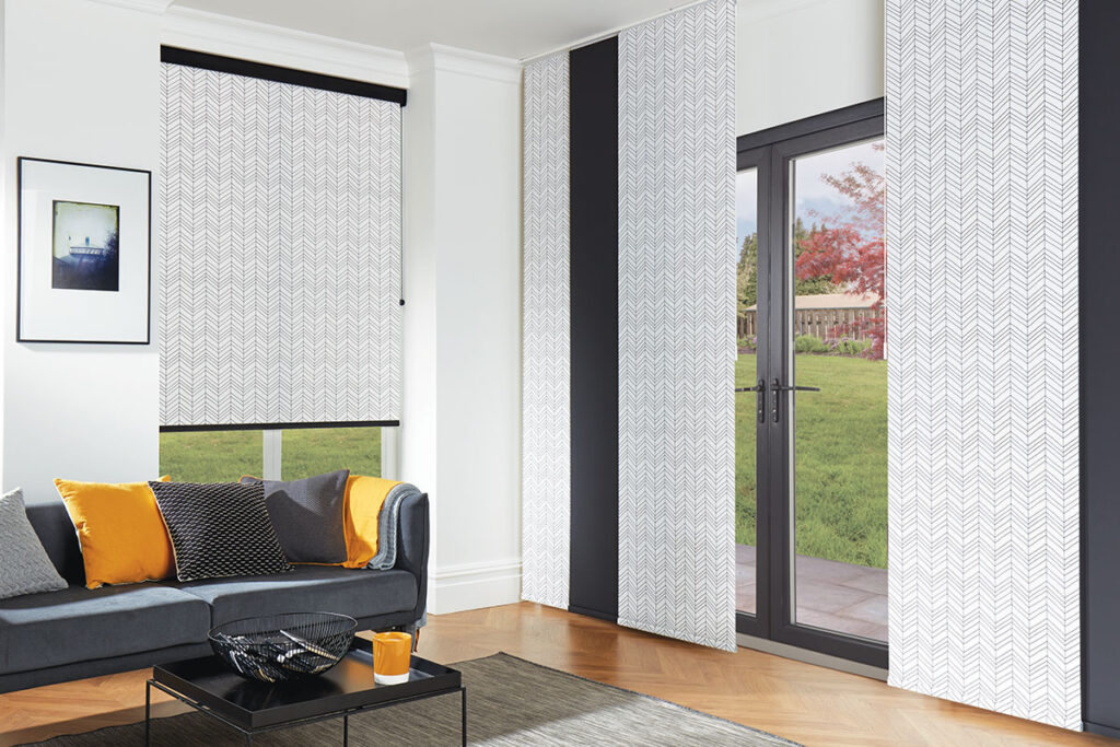 dekorfüggöny a lapfüggöny