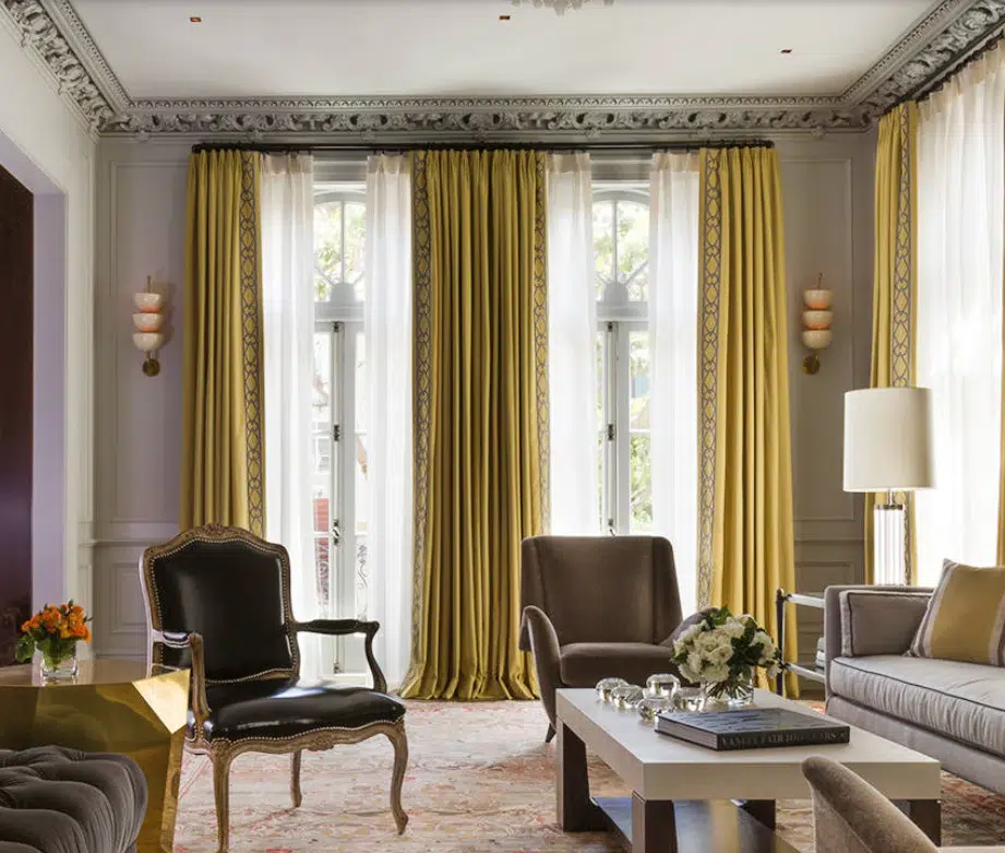 túl hosszú függöny