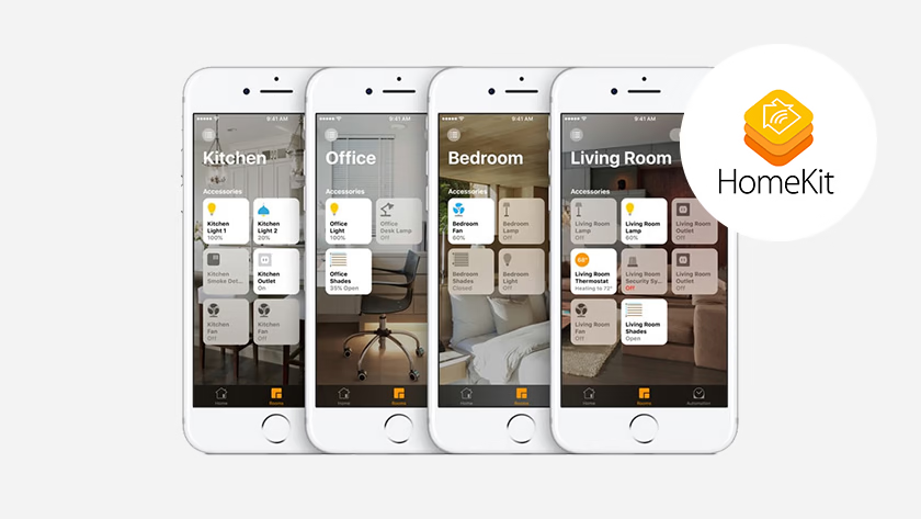 okos függönyrendszer - Apple HomeKit