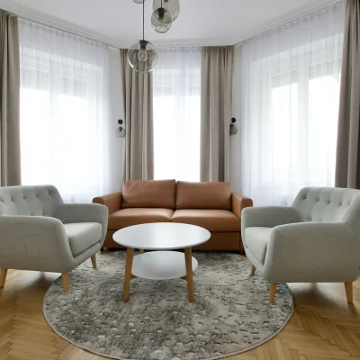 magánlakás függönyözése, belváros, Budapest